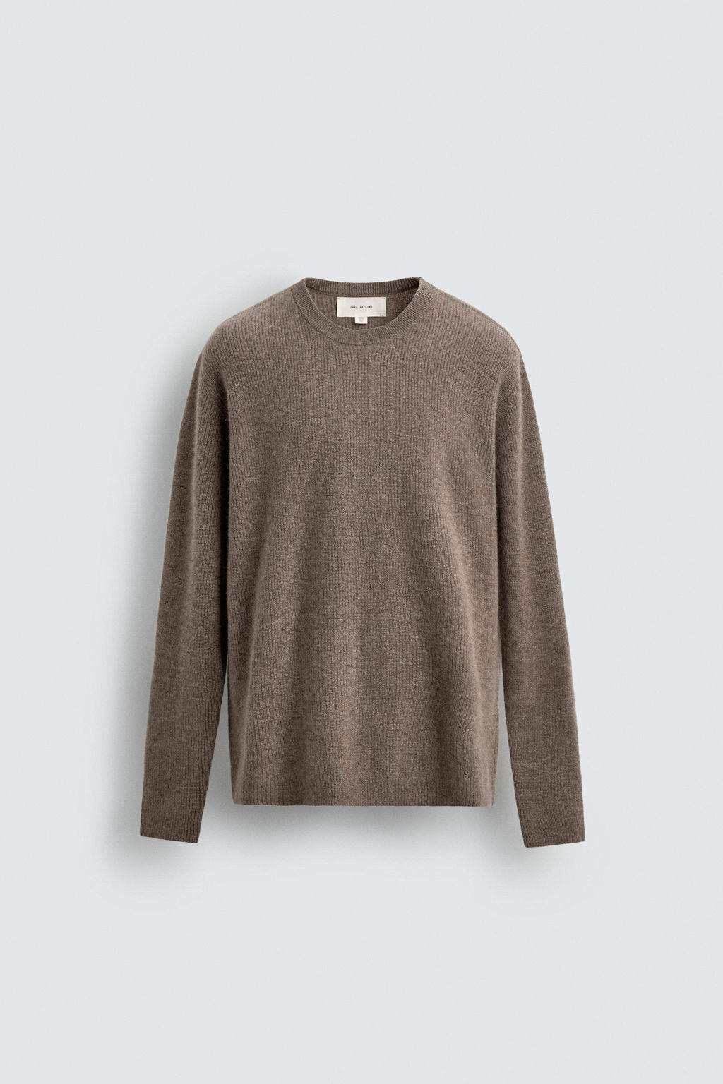 100% CASHMERE RIBBED JUMPER ORIGINS - Zara фото 13