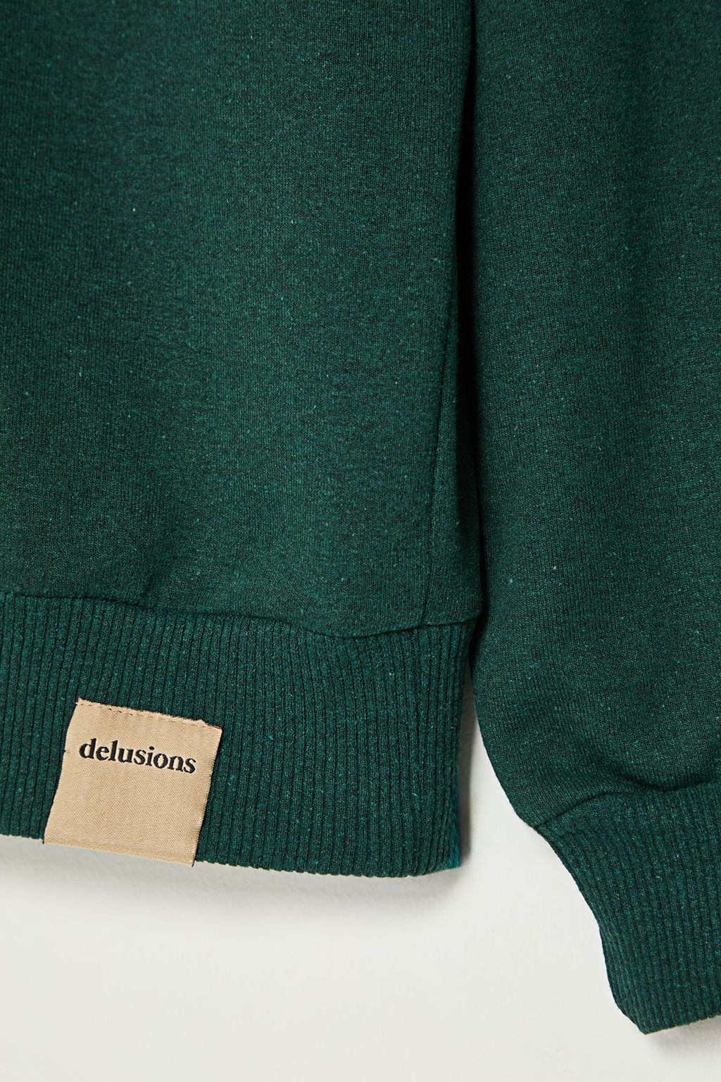 TRENDYOL MAN Lacivert Oversize/Genis Kesim Dik Yaka Fermuarl? Etiketli Ici Polarl? Sweatshirt TMNAW25SW00168 - Trendyolmilla фото 5