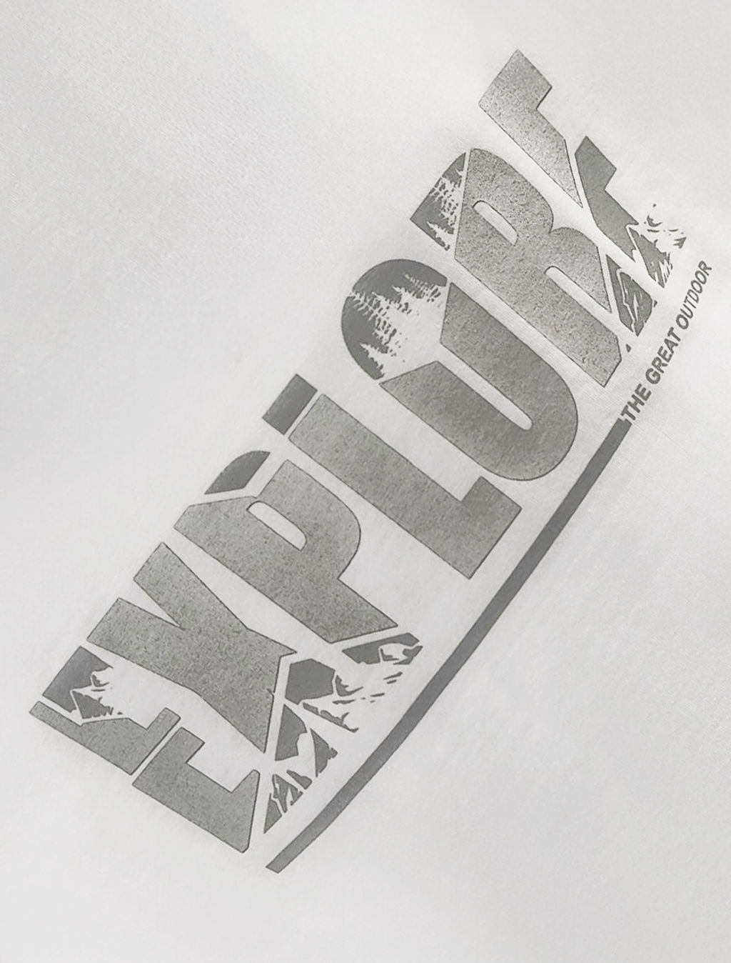 Свободная футболка с авторским принтом - Vilatte фото 4