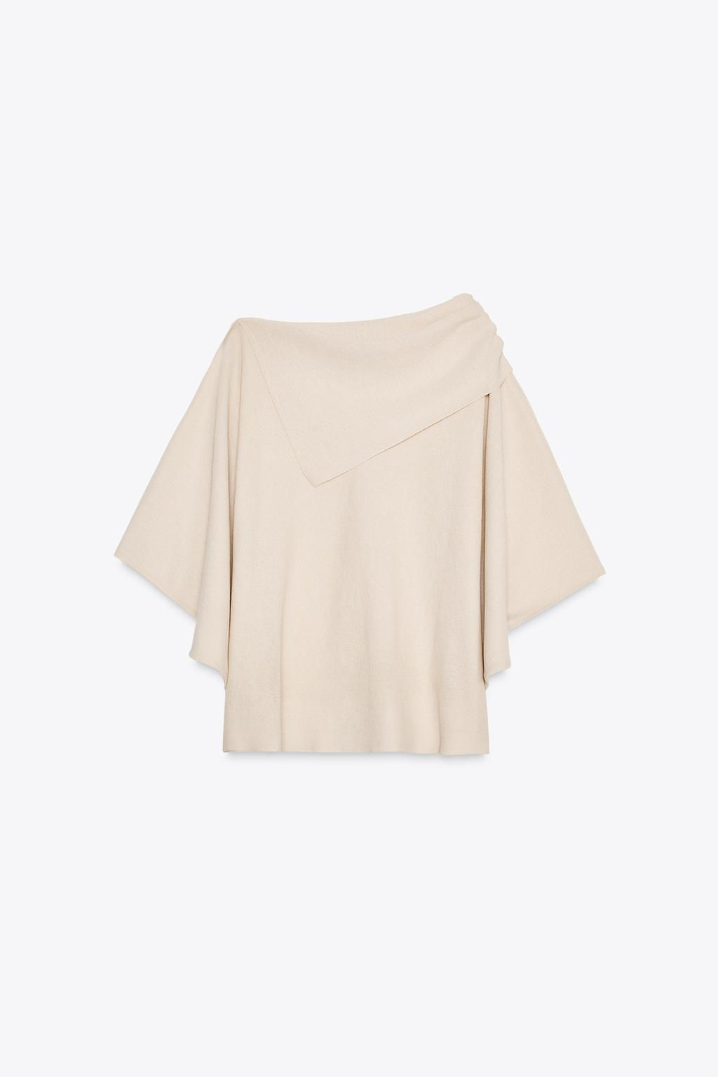 PLAIN KNIT LAYERED TOP - Zara фото 5