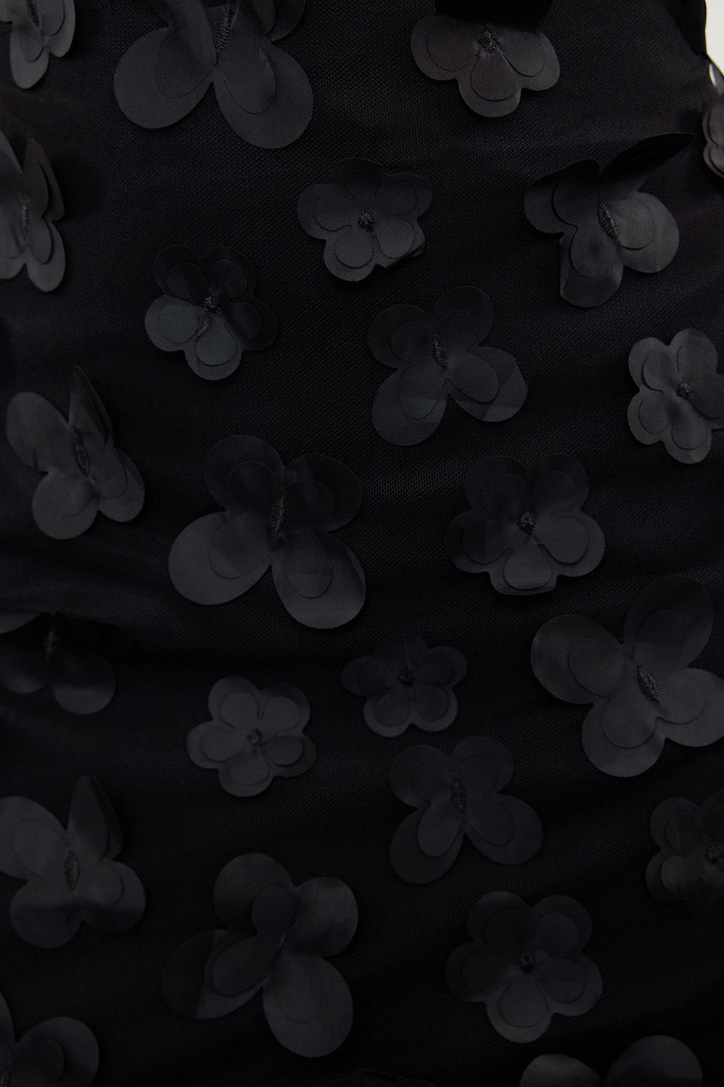 TRENDYOLMILLA Pudra 3 Boyutlu Cicekli Dokuma Mini Etek TPRSS24ET00016 фото 4