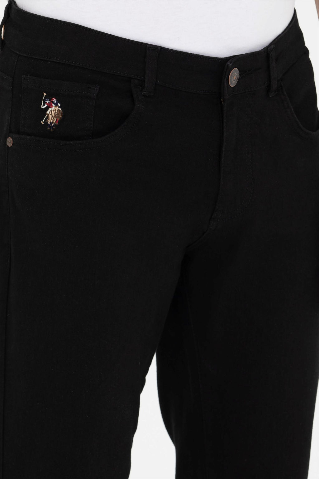 Мужские черные джинсовые брюки - U.s. polo assn фото 5