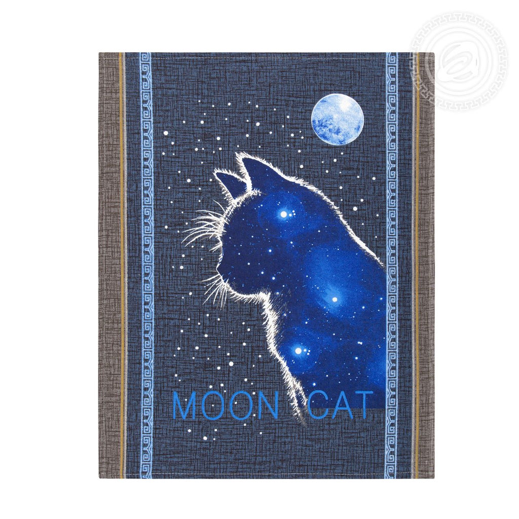 Набор полотенец из рогожки "Лунный кот" 45*60/3 шт. - 45*60 Полотенца из рогожки