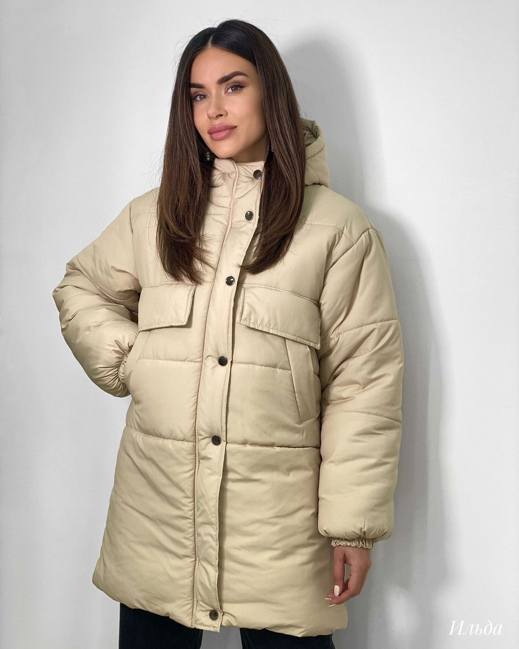 Куртка Ильда (бежевый) - Nadi bordo фото 2