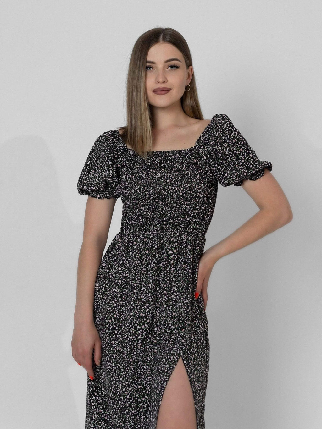 Платье Джуана (черный) - Nadi bordo фото 2