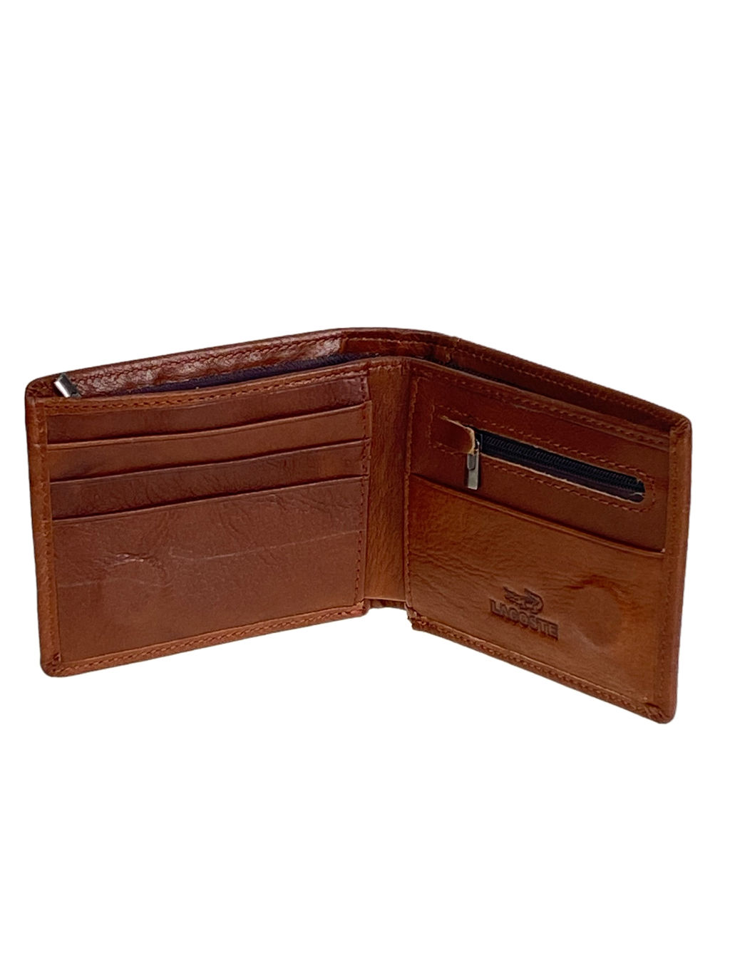 Портмоне мужское из натуральной кожи , цвет коричневый - Greta фото 2