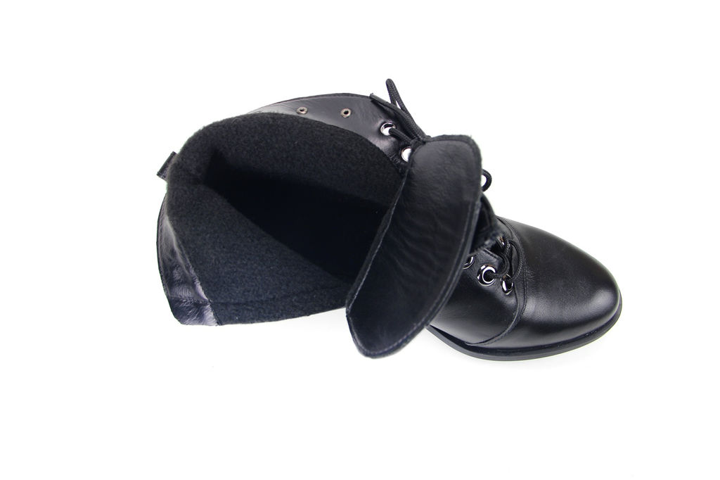 Ботинки 322.irma5.black / Шерсть