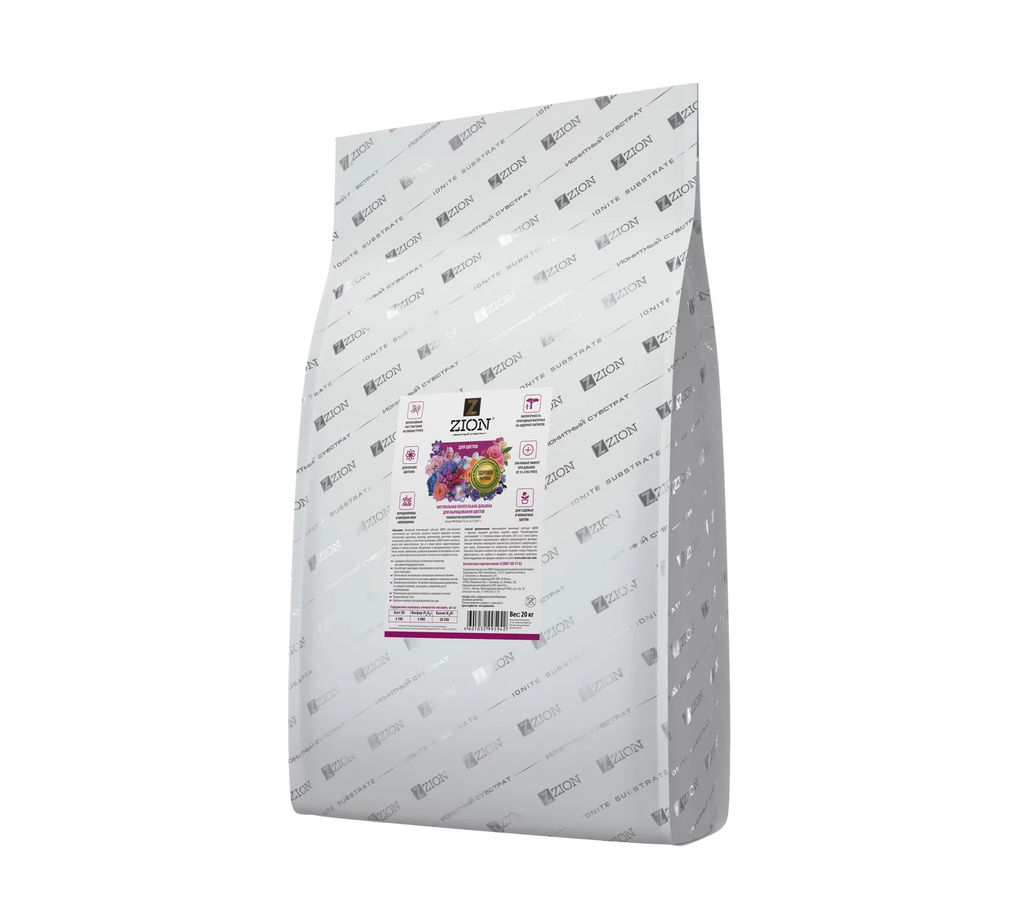 Цион для цветов (крафтовый мешок, 20 кг) - Zion фото 2