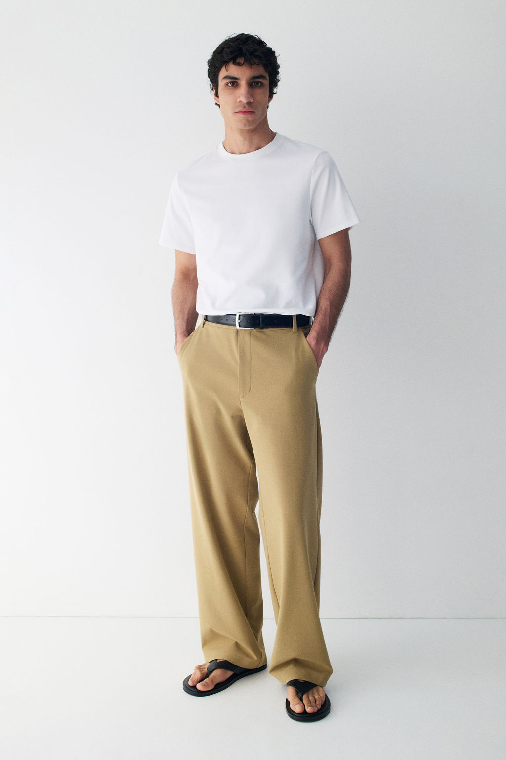 Pantal?n ancho Four-way stretch - H&m фото 13