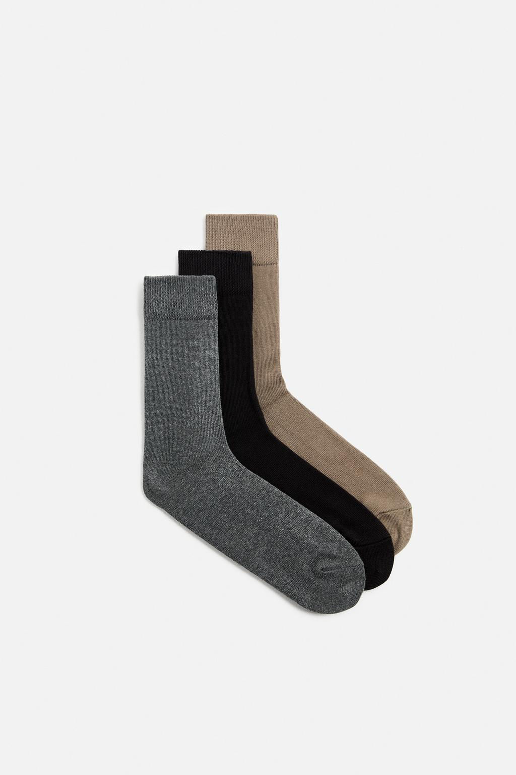 3-PACK OF COMBINED SOCKS - Zara фото 2
