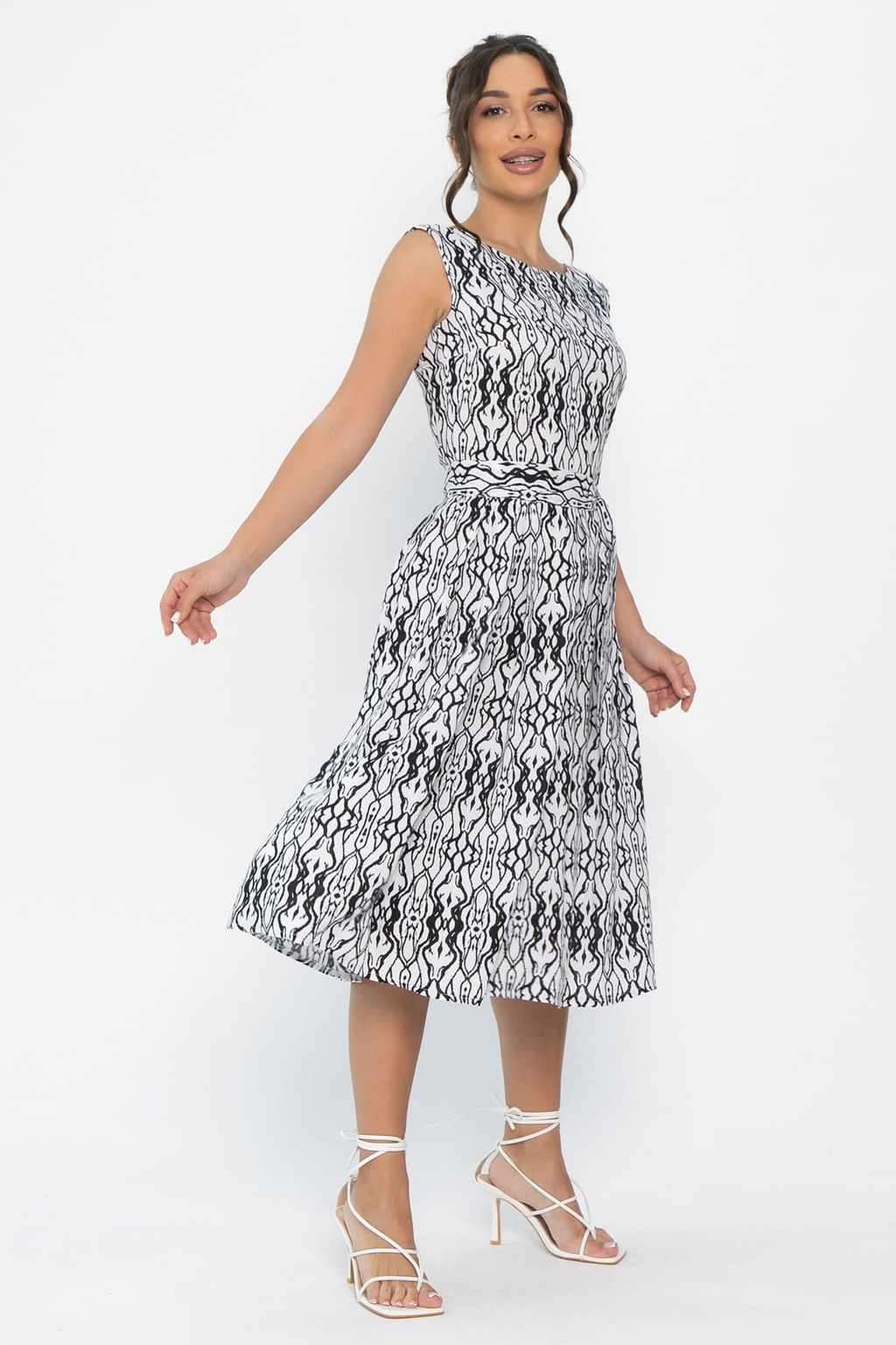 Платье Новая мода (белое) П13958-10М