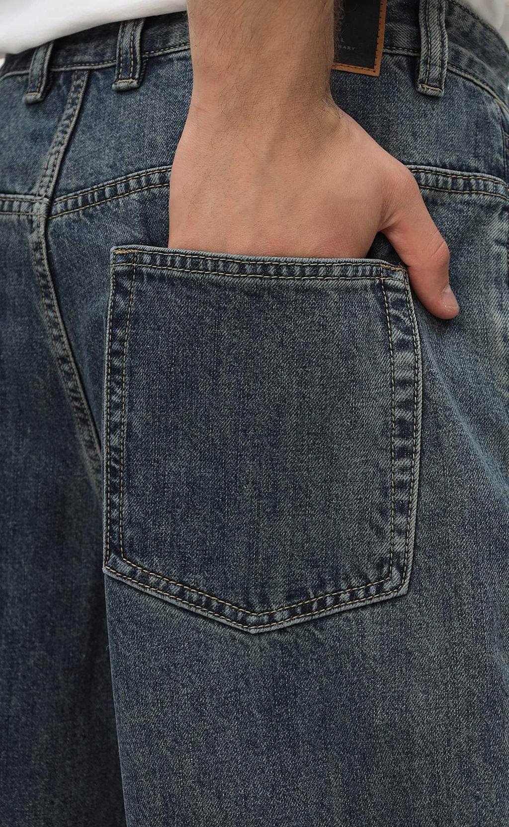 Джинсы муж. А8155 blue-green