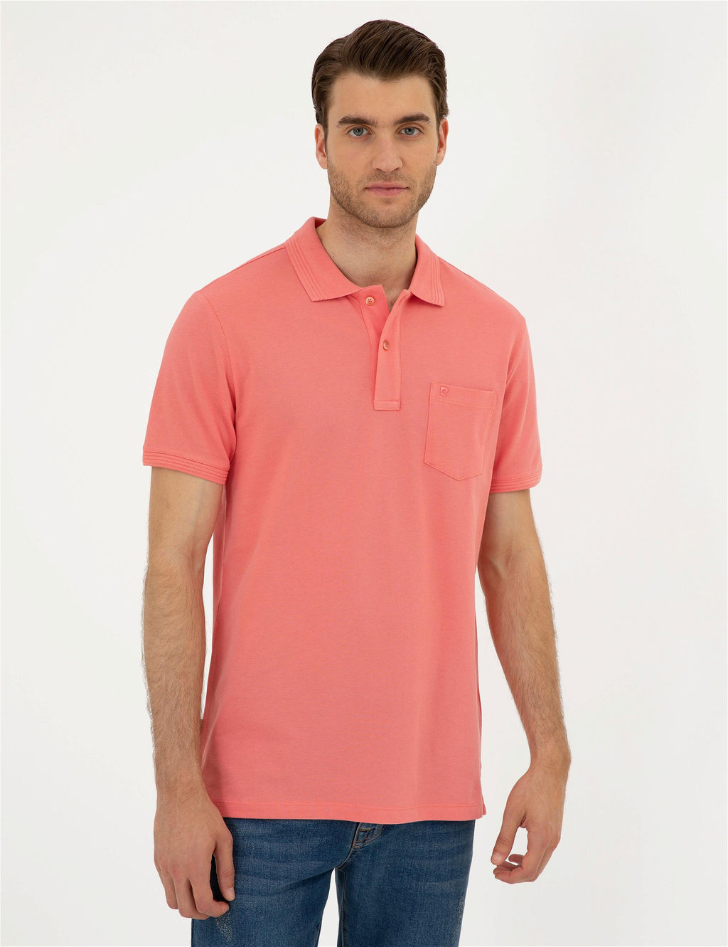 Pembe Regular Fit Basic Ti__rt - Pierre cardin фото 3