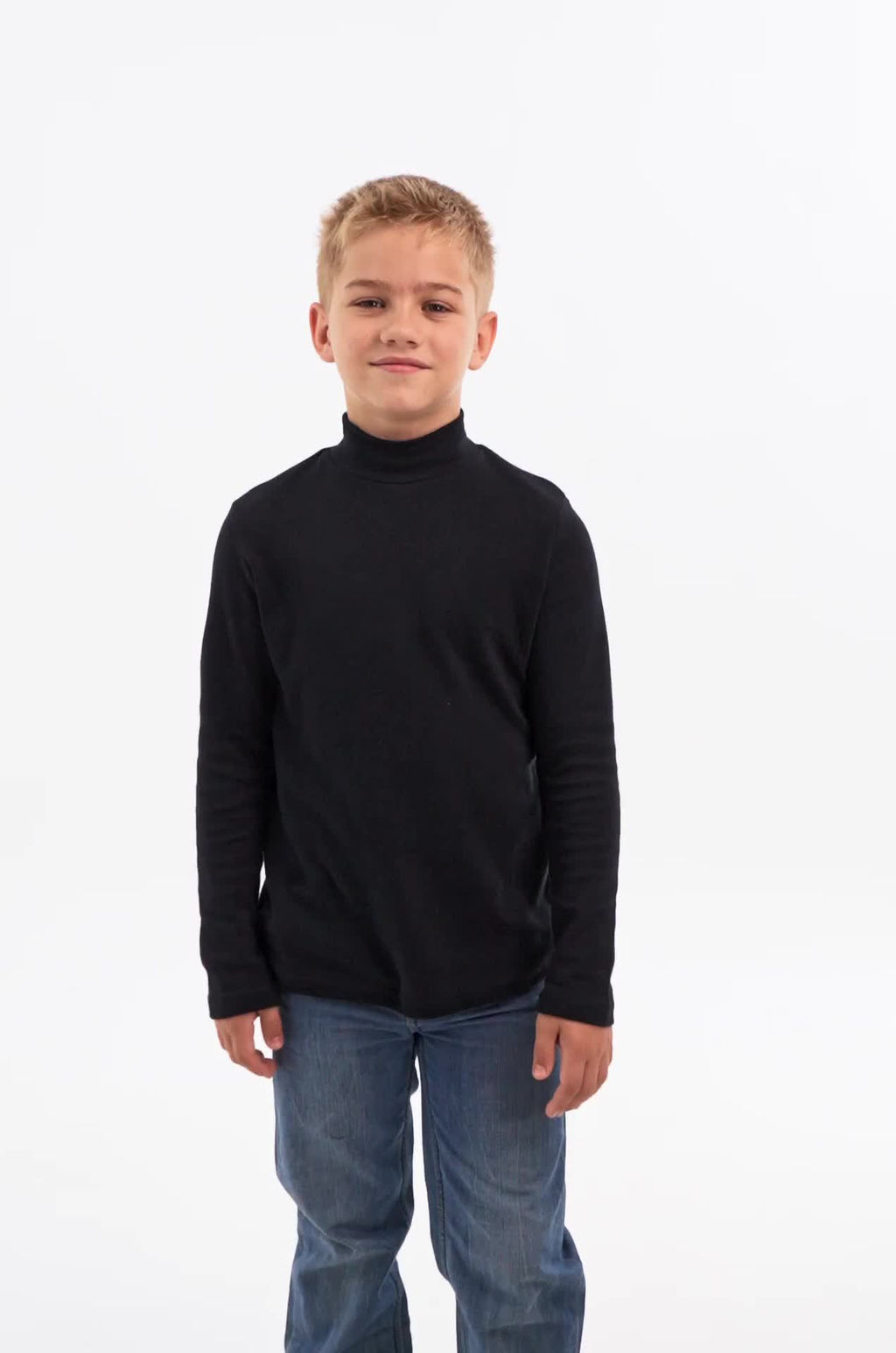 Водолазка из интерлока для мальчика Happy Fox  фото 39