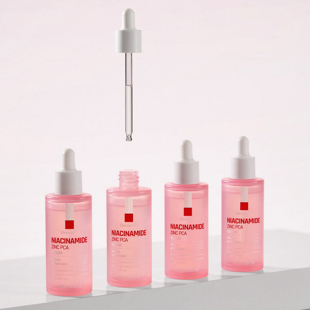 Beausta Сыворотка для лица с ниацинамидом и цинком / Derma2X Niacinamide Zinc PCA Serum, 40 мл  фото 2
