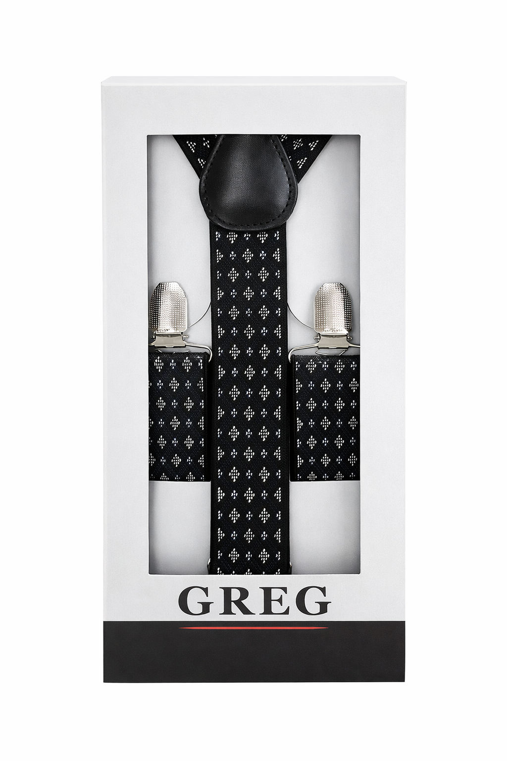 Подтяжки мужские в коробке GREG G-10-8