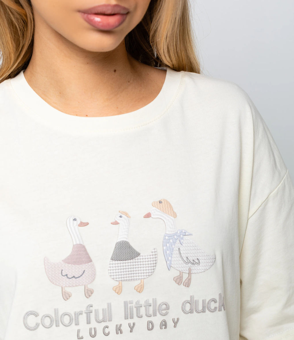 Футболка #КТ8802 (8), кремовый