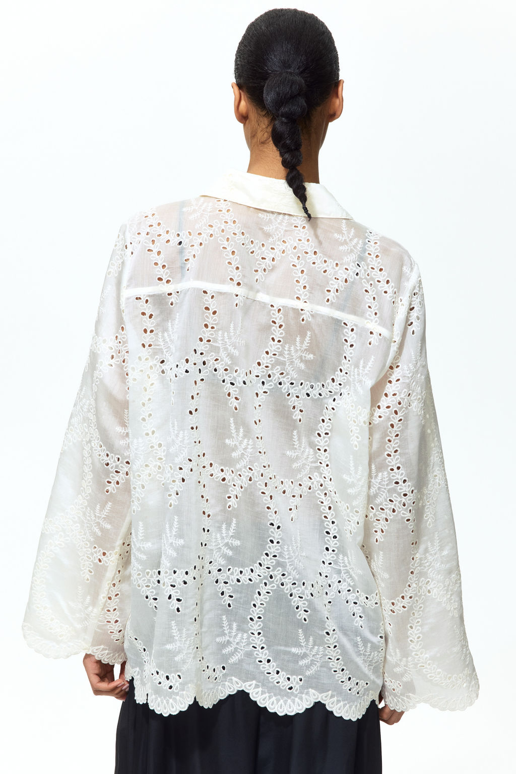 Camisa con bordado ingl?s - H&m фото 4