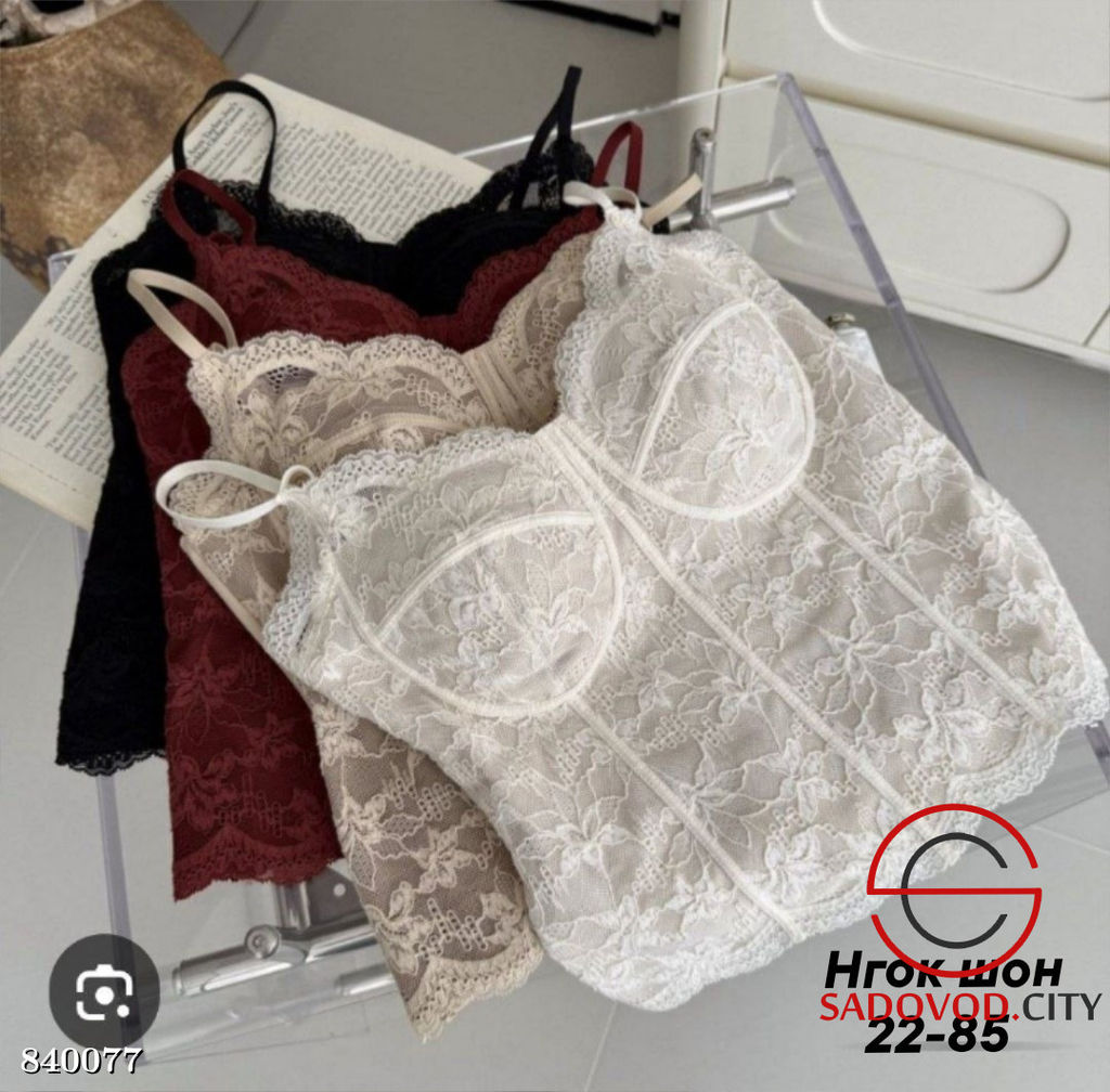 Майка женская с кружевом - Bruno фото 5