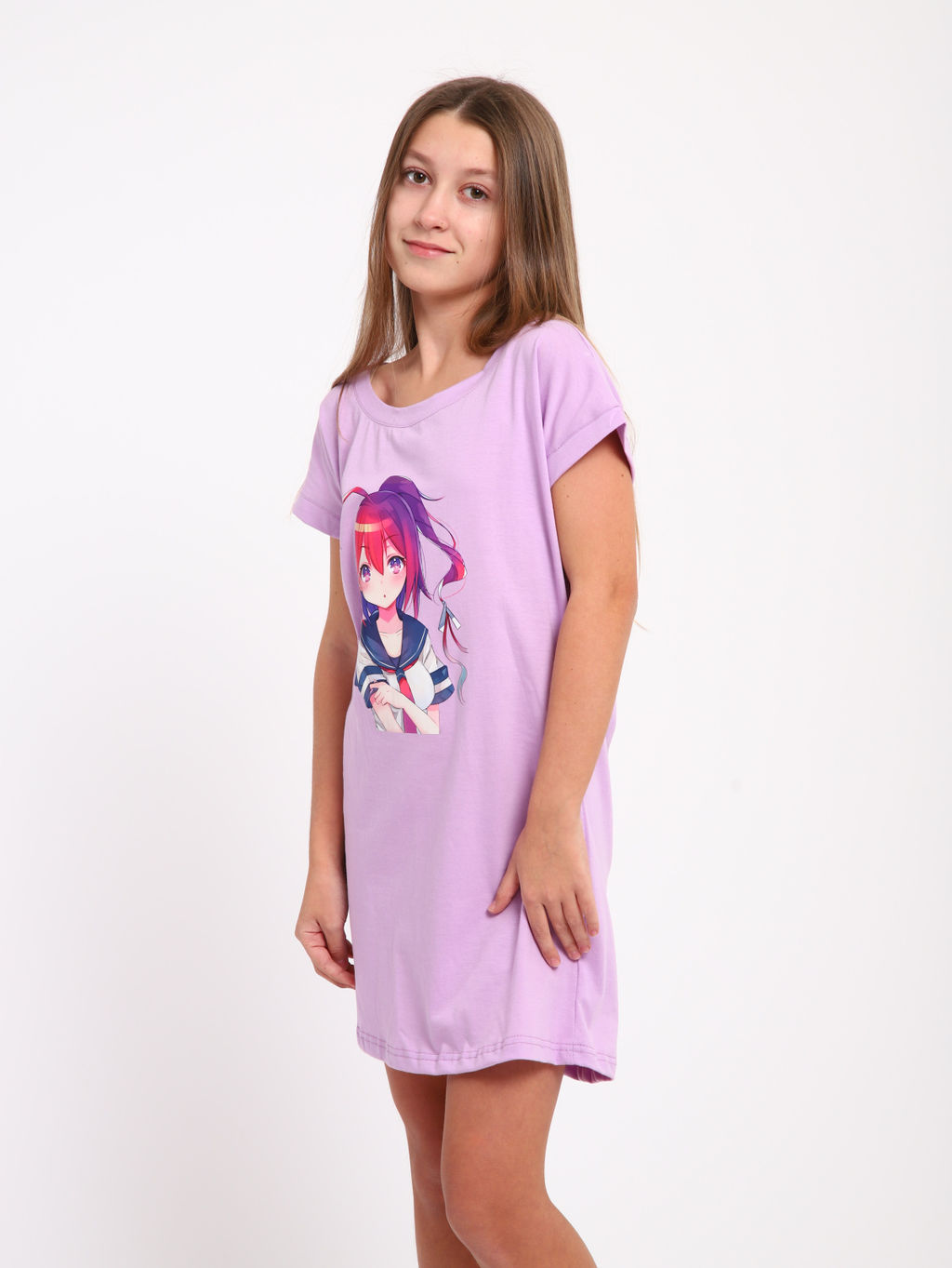 Туника "Лиана" сирень