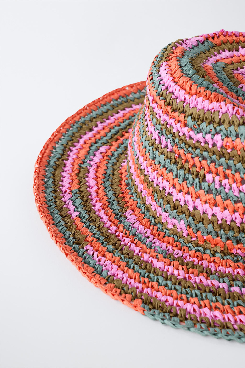 SOMBRERO RAYAS / Naranja - Zara фото 2