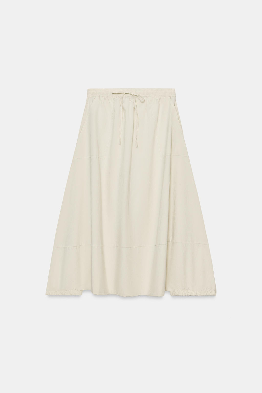 PANTAL?N BOMBACHO NYLON / Arena claro - Zara фото 6