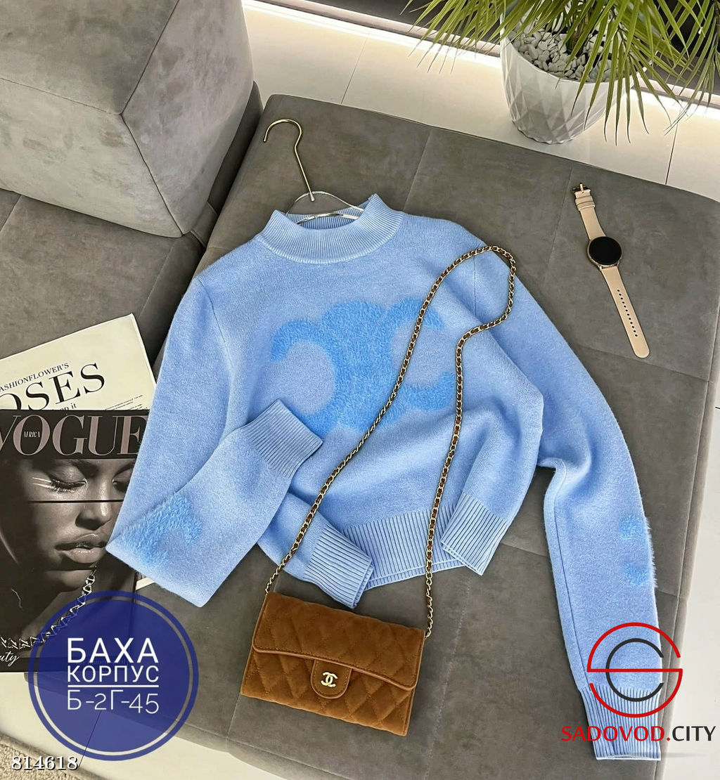 Свитер женский с рисунком