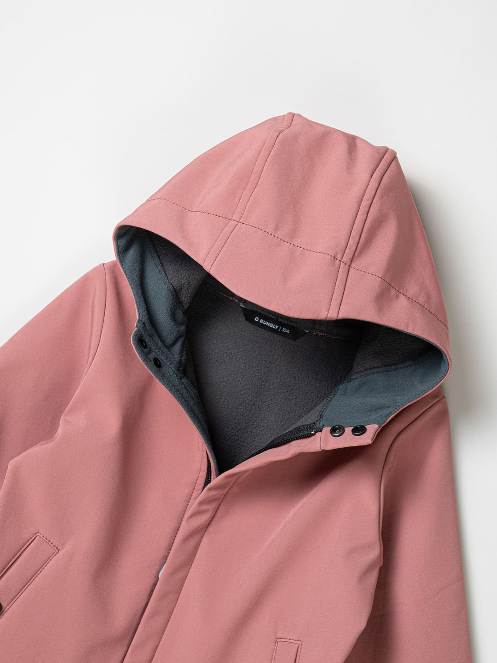 Парка Softshell демисезонная "Пепельная роза"