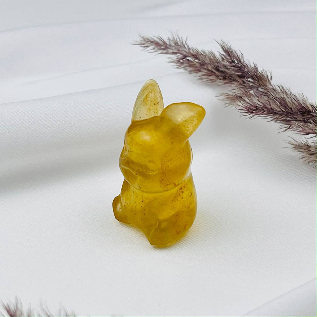 Фигурка резная "Пикачу" из Флюорита