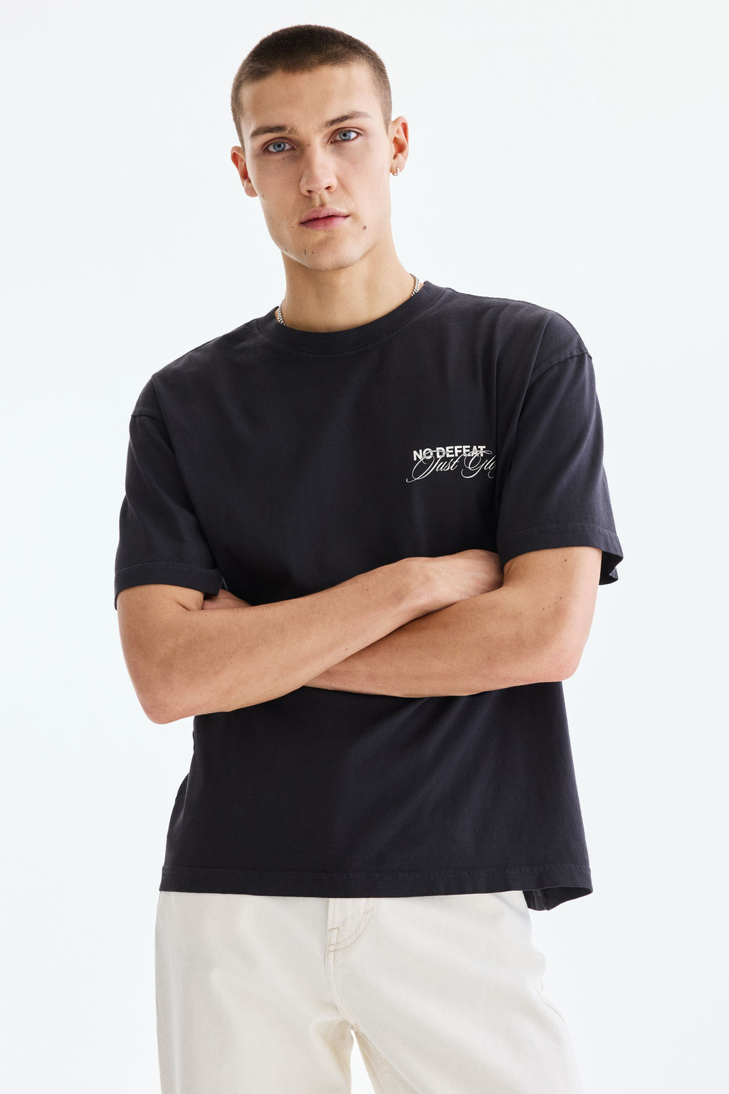 Camiseta con motivo estampado Loose Fit - H&m фото 14