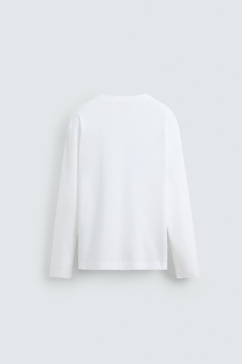 BUTTON NECK T-SHIRT - Zara фото 8