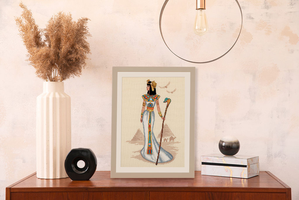 Набор для вышивания PANNA Золотая серия NM-7213 Женщины мира. Египет 23 х 32 см