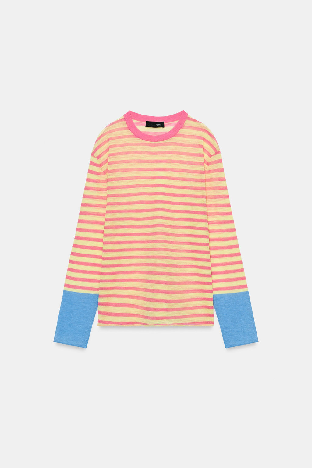 JERSEY PUNTO RAYAS / Rosa pastel - Zara фото 8
