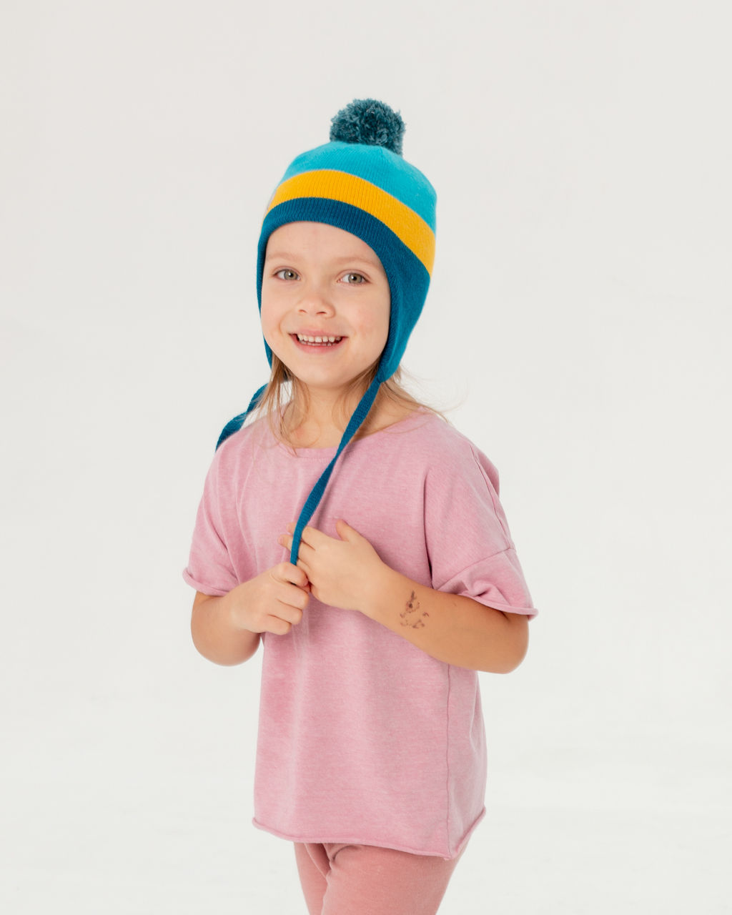 Шапка весенняя/осенняя вязаная (Алтай) КОДИ - Jumbi фото 2