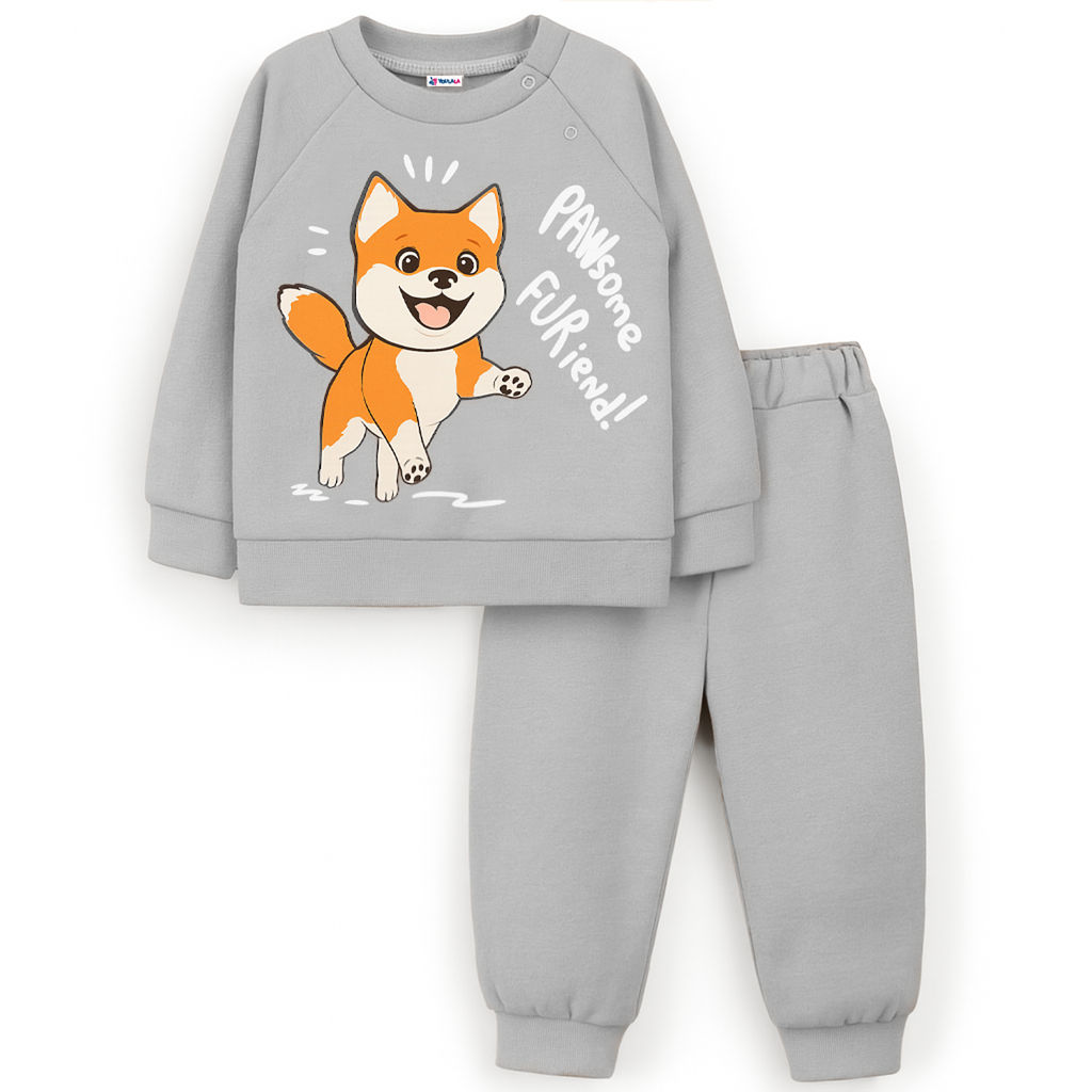 Комплект футер 2х нитка начёс 8027311401 8027311401 купить оптом по цене 623 ?| Фабрика детской одежды Юлла - Youlala фото 5