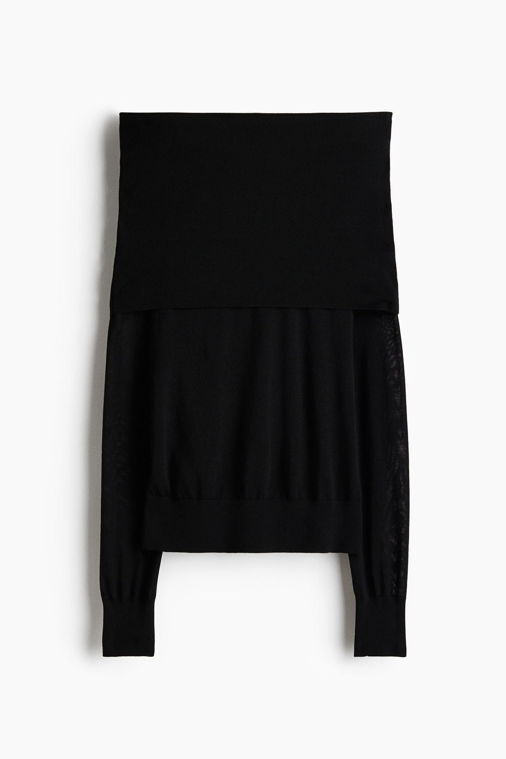 Top off-the-shoulder de lana - H&m фото 2
