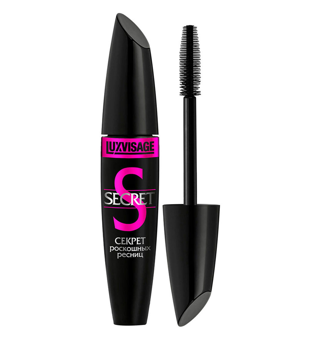 LuxVisage Тушь SECRET Секрет роскошных ресниц ЧЕРНАЯ
