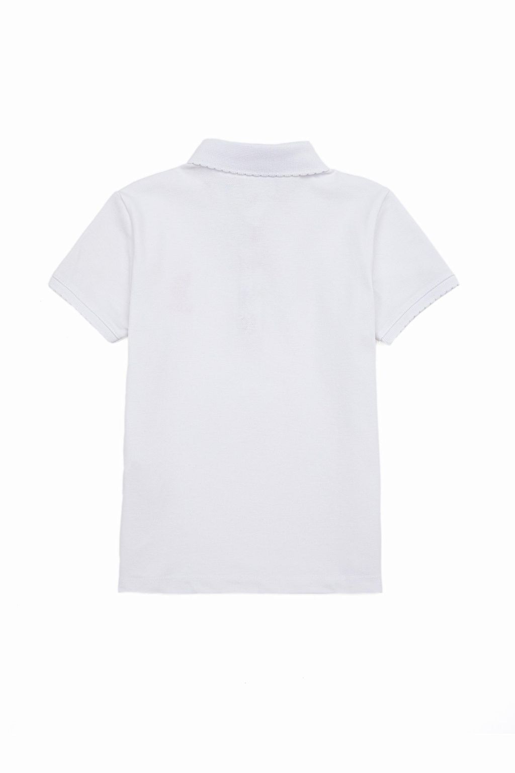 Белая футболка для девочек Basic - U.s. polo assn фото 2