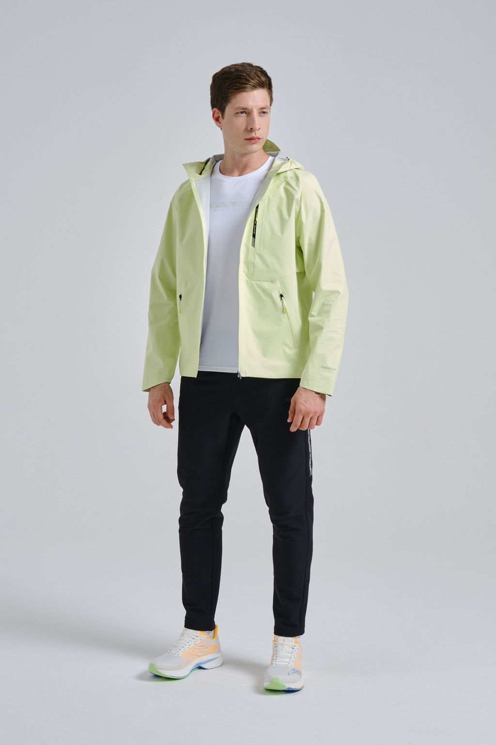 Куртка Зеленый ADVANCED RUNNING Woven Track Top - Anta фото 2