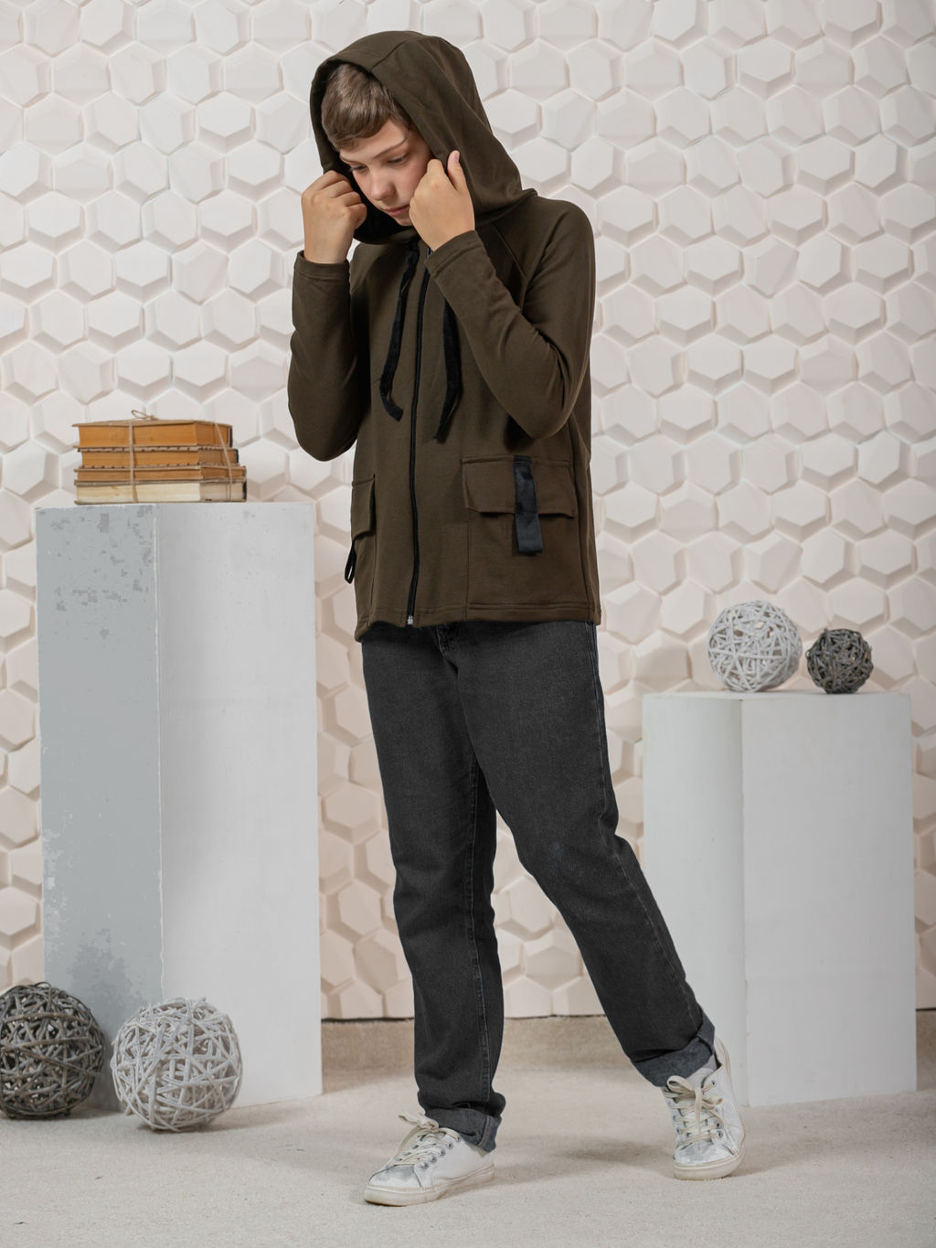 Толстовка Тимур графит - Ладошки фото 10