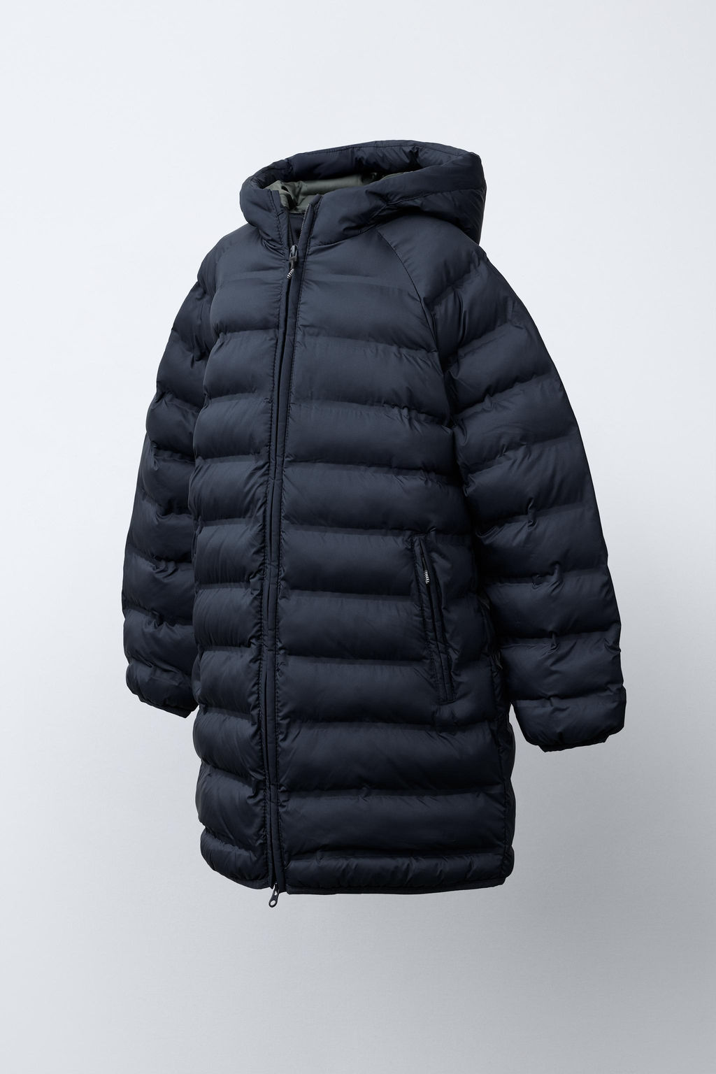 WATER-REPELLENT ULTRALIGHT PADDED LONG JACKET - Zara фото 2