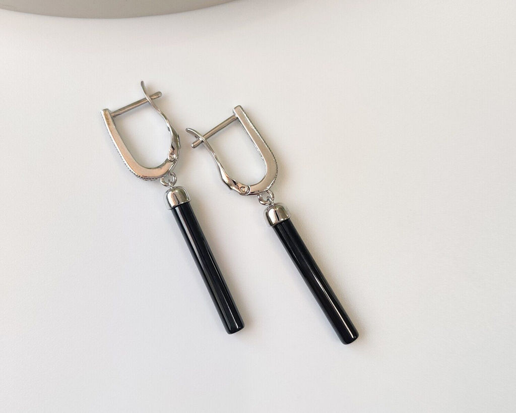 Серьги с керамикой