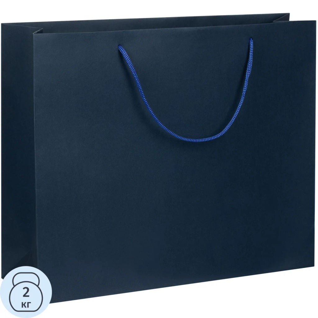Пакет подарочный бумажный Arc L, синий 20965.40
