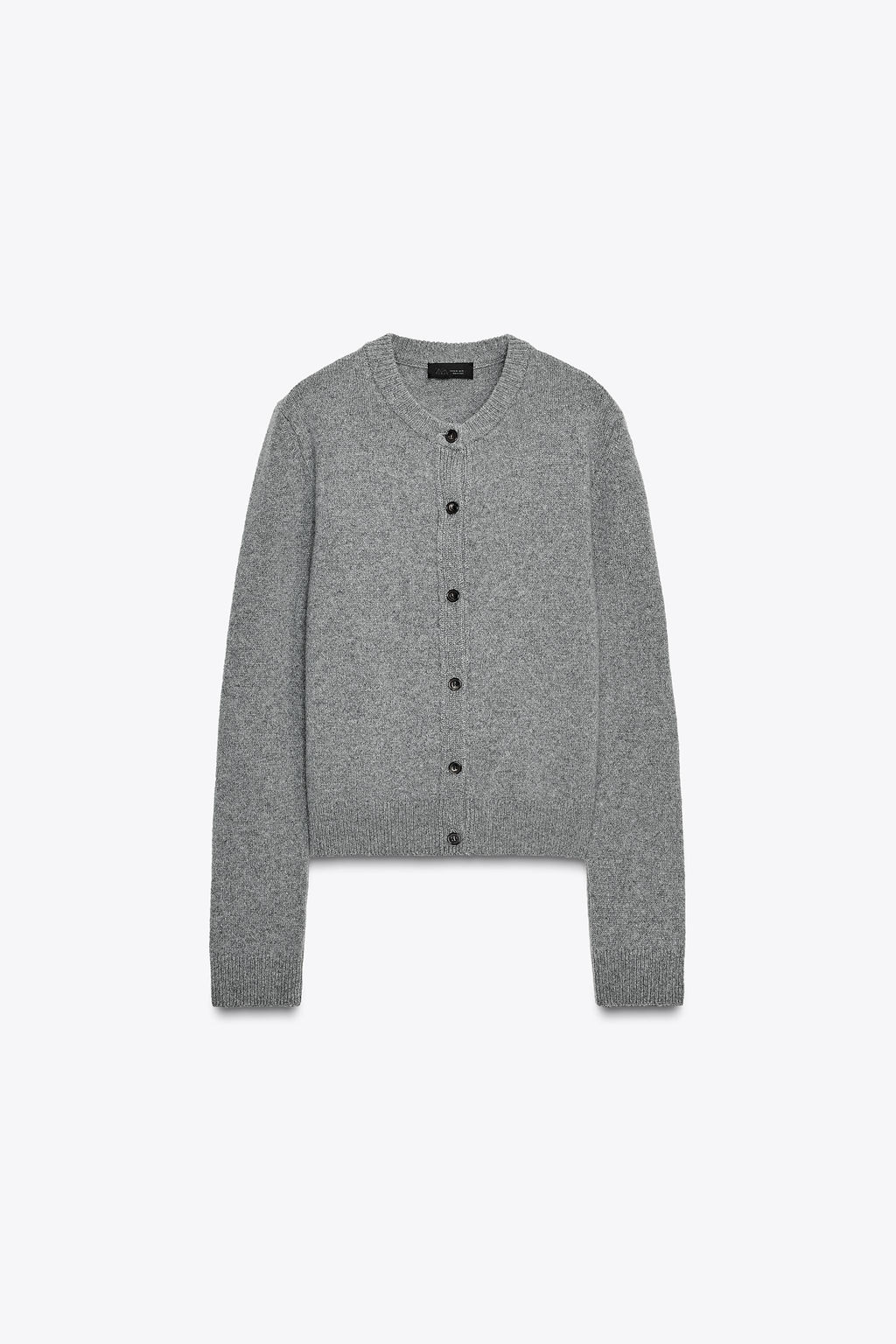 CASHMERE AND WOOL BASIC CARDIGAN - Zara фото 34