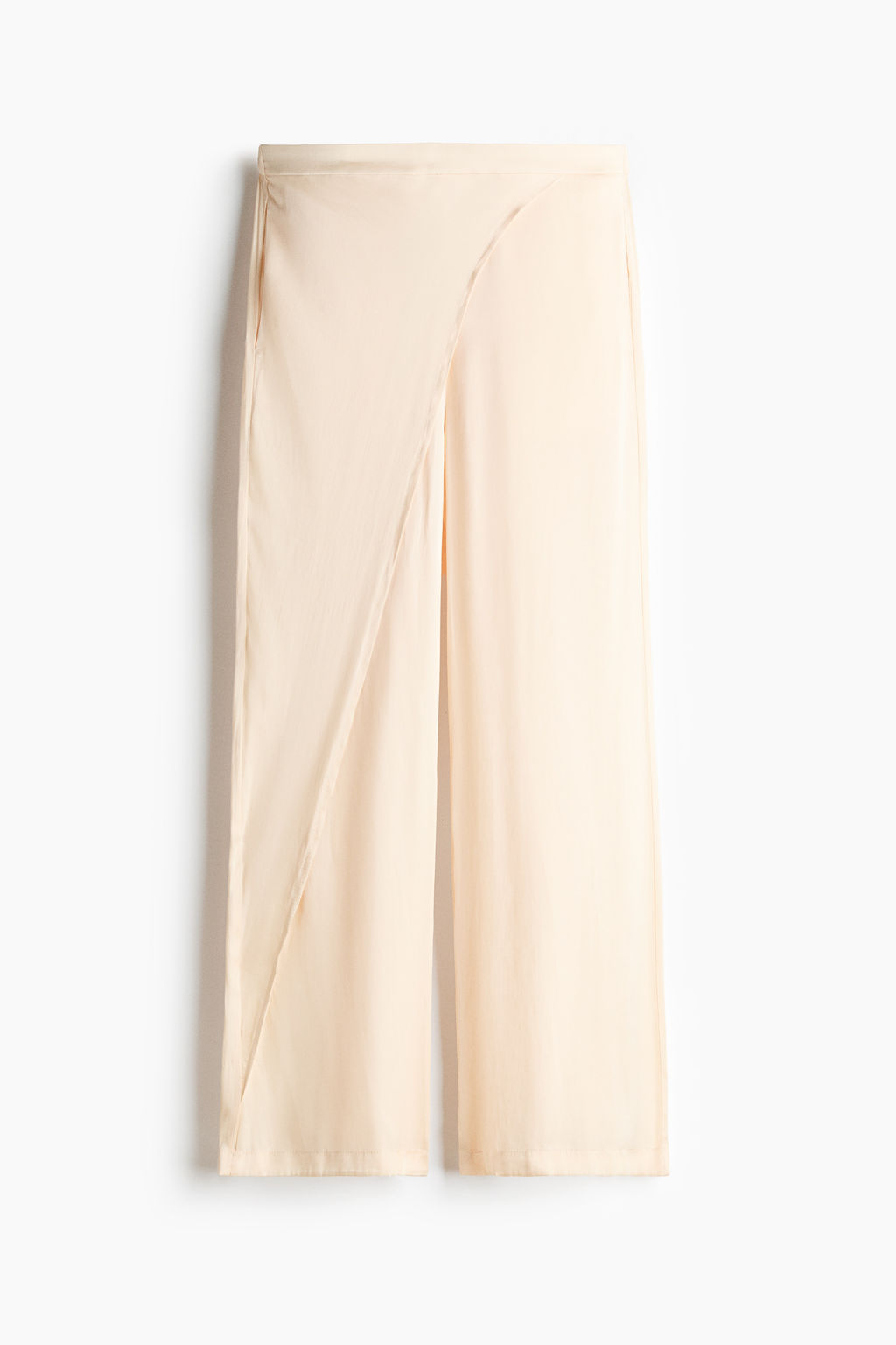 Pantal?n de sat?n con detalle cruzado - H&m фото 8