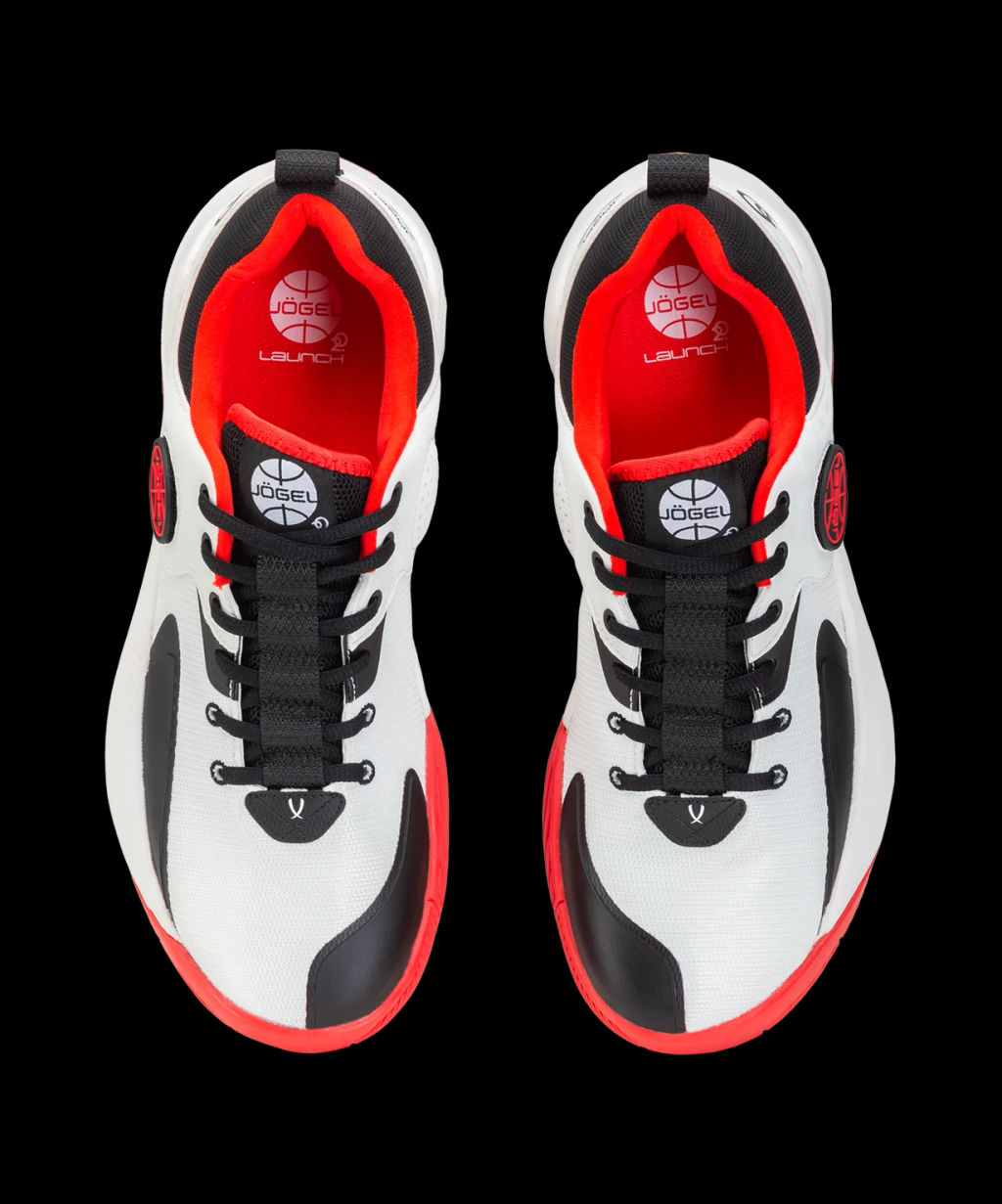 БЕЗ УПАКОВКИ Кроссовки баскетбольные JOGEL Launch LOW, White/black/red