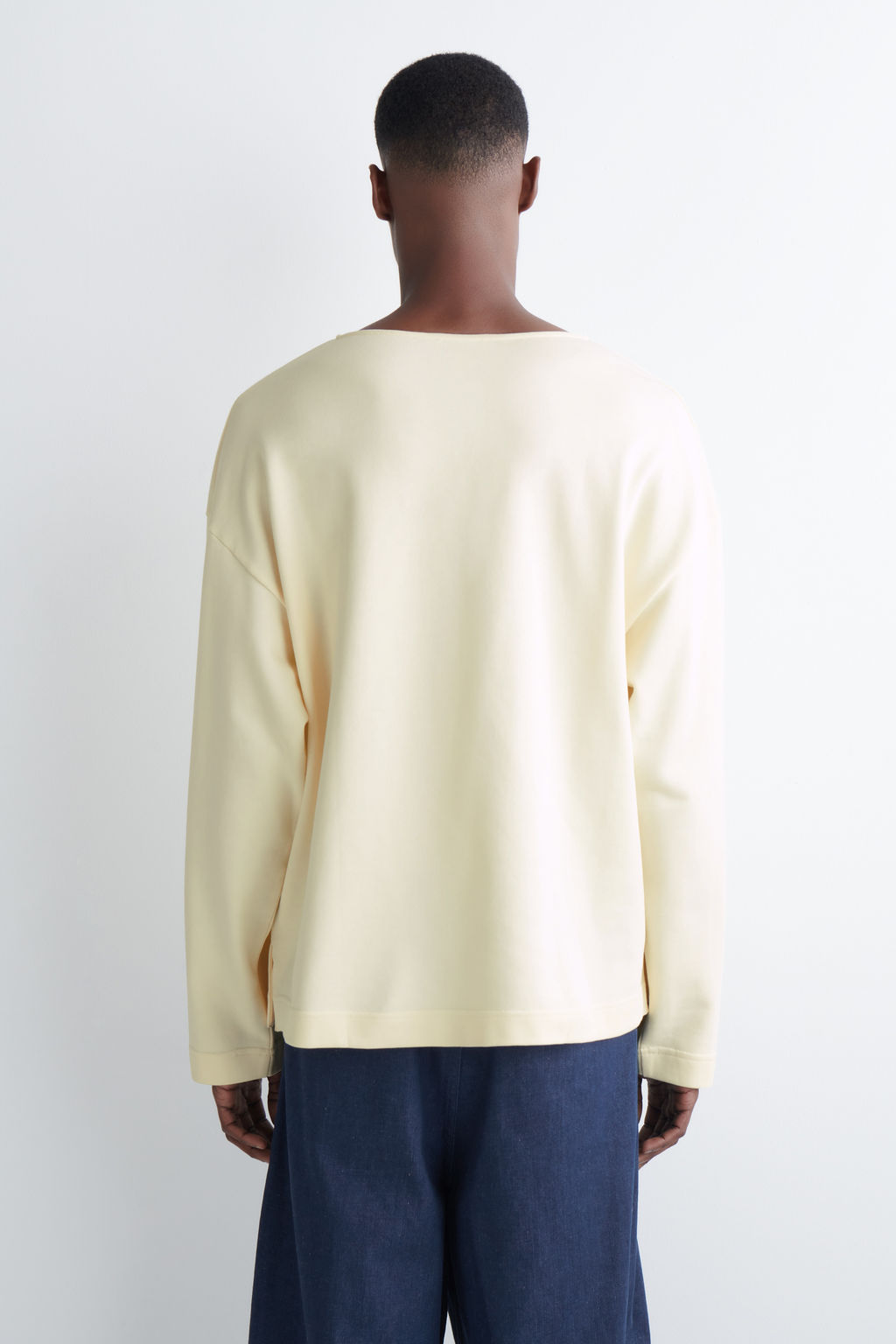 SUDADERA OVERSIZE DE CUELLO BARCO - H&m фото 4