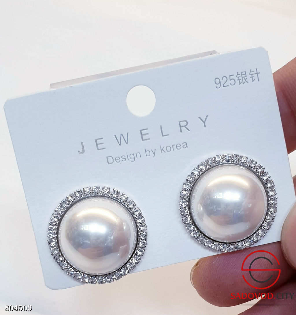 Серьги крупным жемчугом - Bruno фото 7