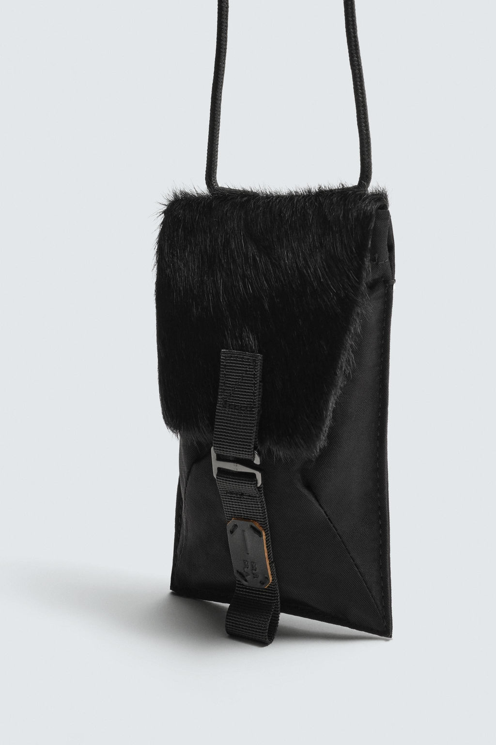 CROSSBODY BAG WITH SHEEPSKIN DETAIL X SR_A - Zara фото 6