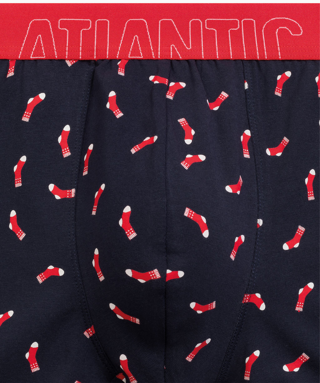 ATLANTIC 2GMH-027 Трусы шорты Socks - набор 2 шт. темно-синий  фото 7